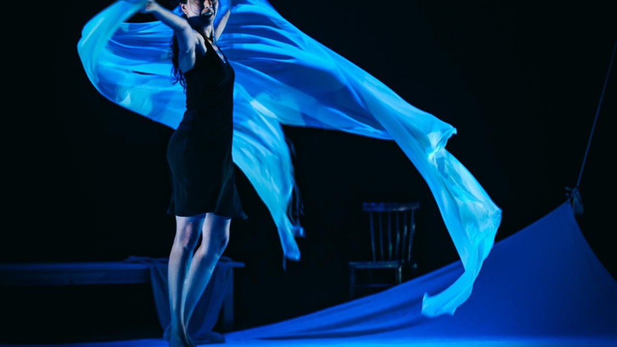 Estrella R, durante una actuación.