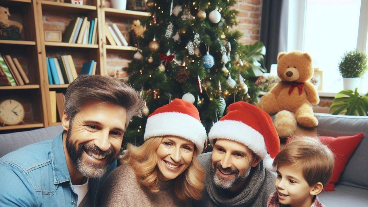 La Navidad es un momento inmejorable para disfrutar en familia.