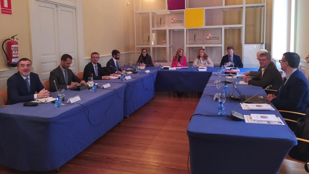 Reunión del Patronato del Instituto Castellano y Leonés de la Lengua.
