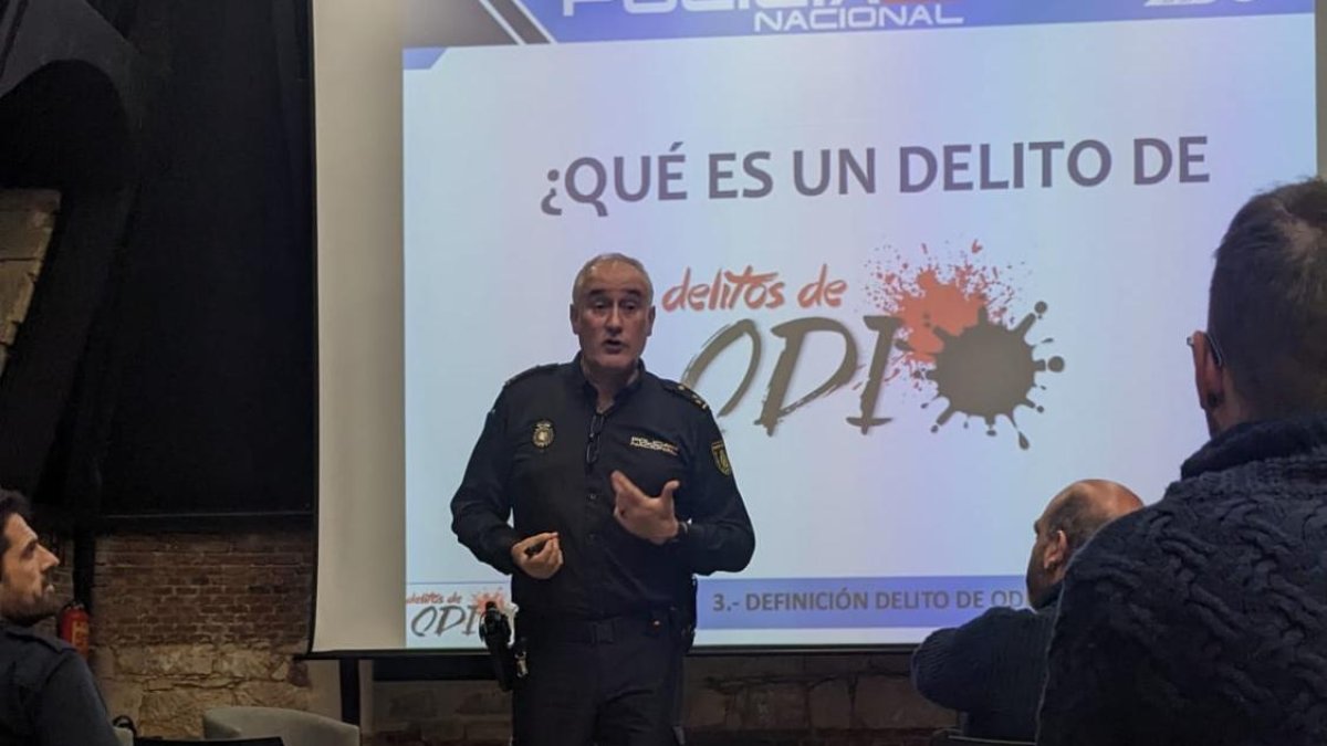 Imagen de la charla.