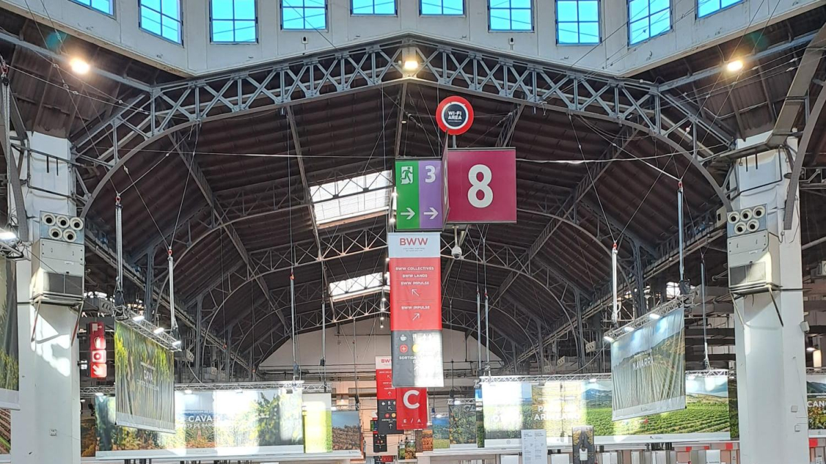 Imagen de la cuarta edición de la feria Barcelona Wine Week