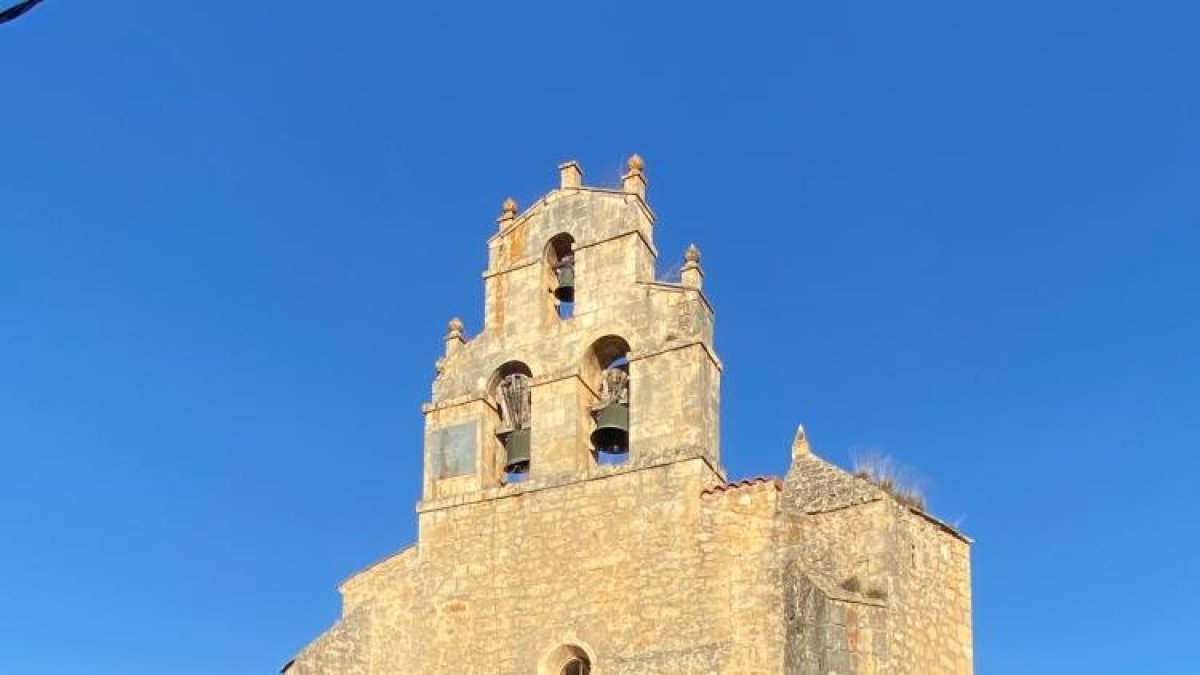 Iglesia de San Sebastián en Pesquera de Ebro.
