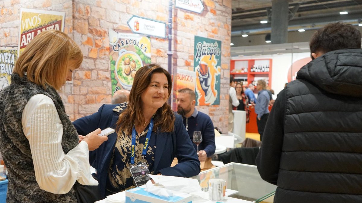 Stand de Burgos Alimenta en Madrid Fusión 2024.