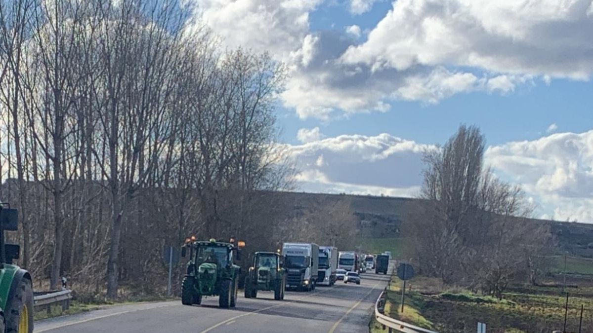 Imagen de la tractorada