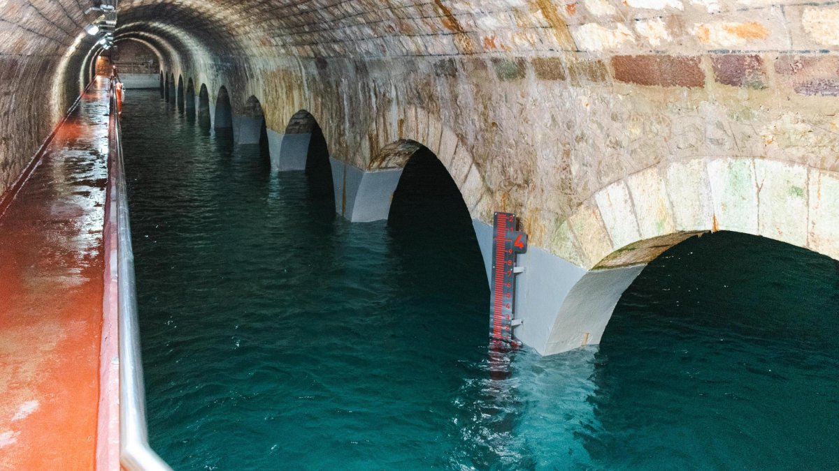 Depósitos de aguas del Castillo.