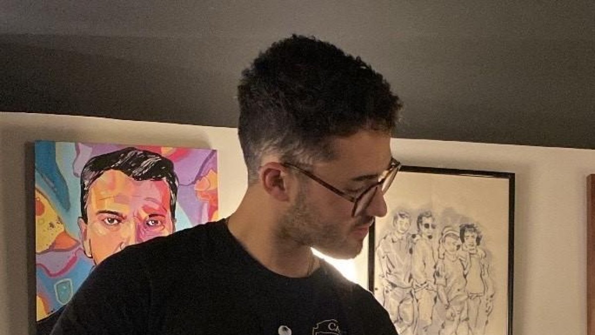 Miguel Rojo gestiona a día de hoy el Café Berlín en el barrio de Santa Catalina