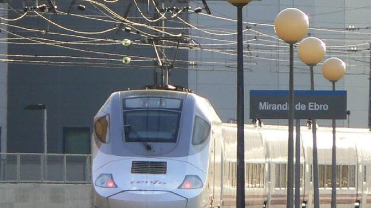Estación de tren de Miranda de Ebro.