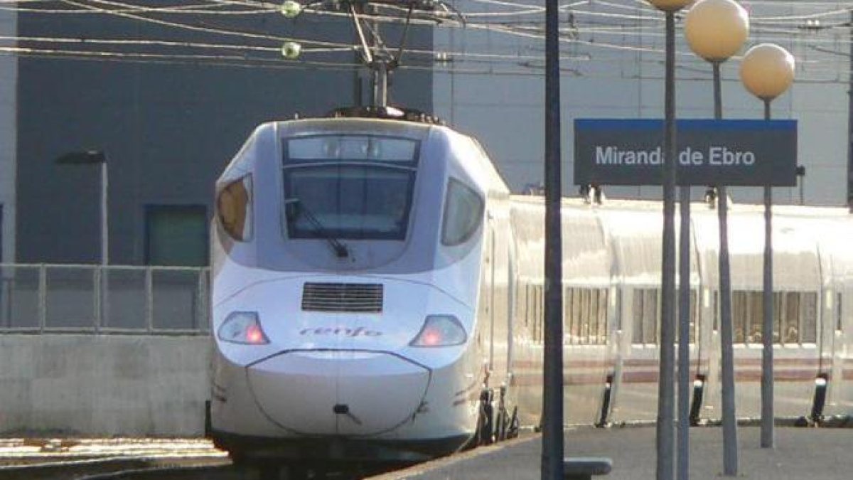 Estación de tren de Miranda de Ebro.