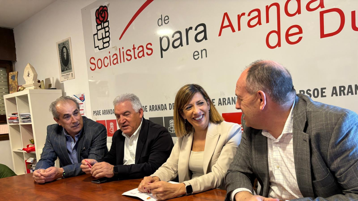 De izquierda a derecha, Luis Briones, Ildefonso Sanz, Nuria Barrio y José Luis Aceves