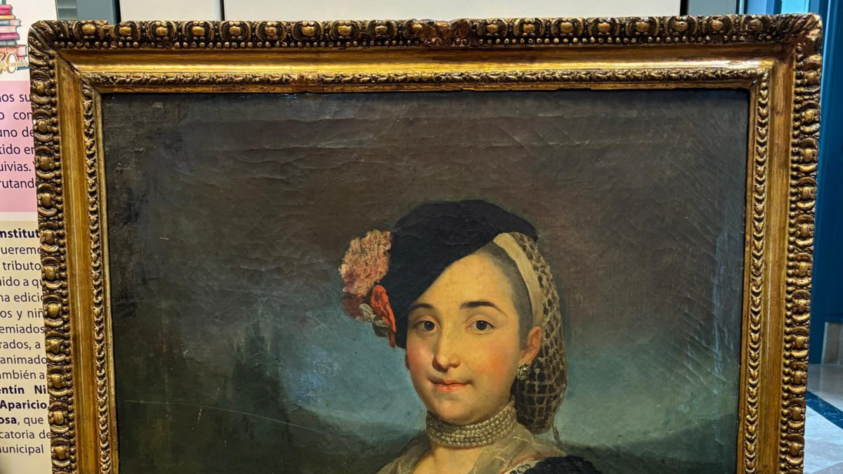 Retrato de dama o Retrato de la Marquesa de Llano, depositado en el Monasterio de San Juan.