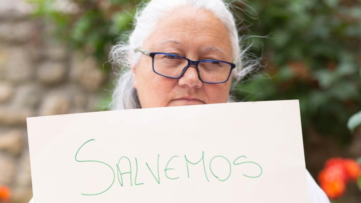 María Gloria Honrubia es vecina de Milagros