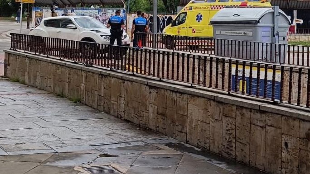 Imagen del lugar del atropello