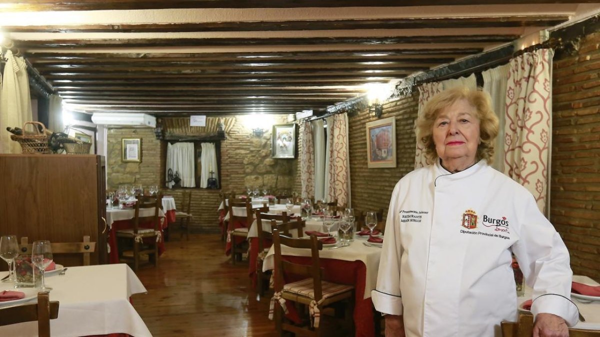 Presentación Salazar en el Mesón Burgos en una imagen de archivo.