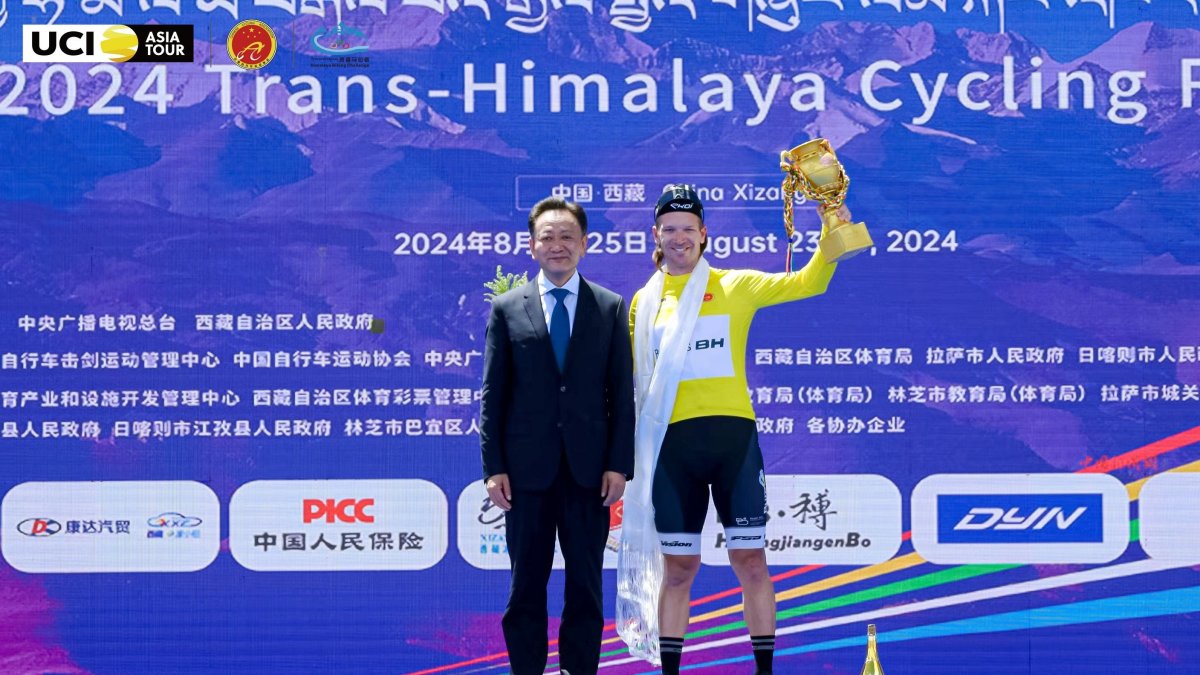 Aaron Gate, ganador de la prueba china.