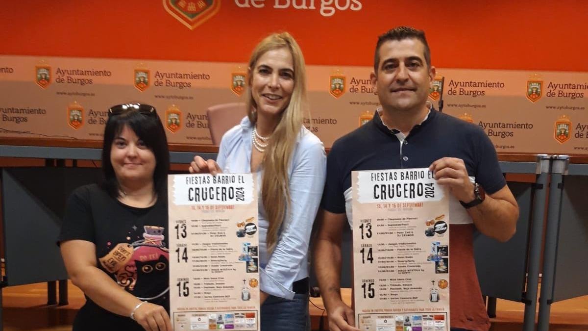 Presentación de las fiestas de El Crucero.