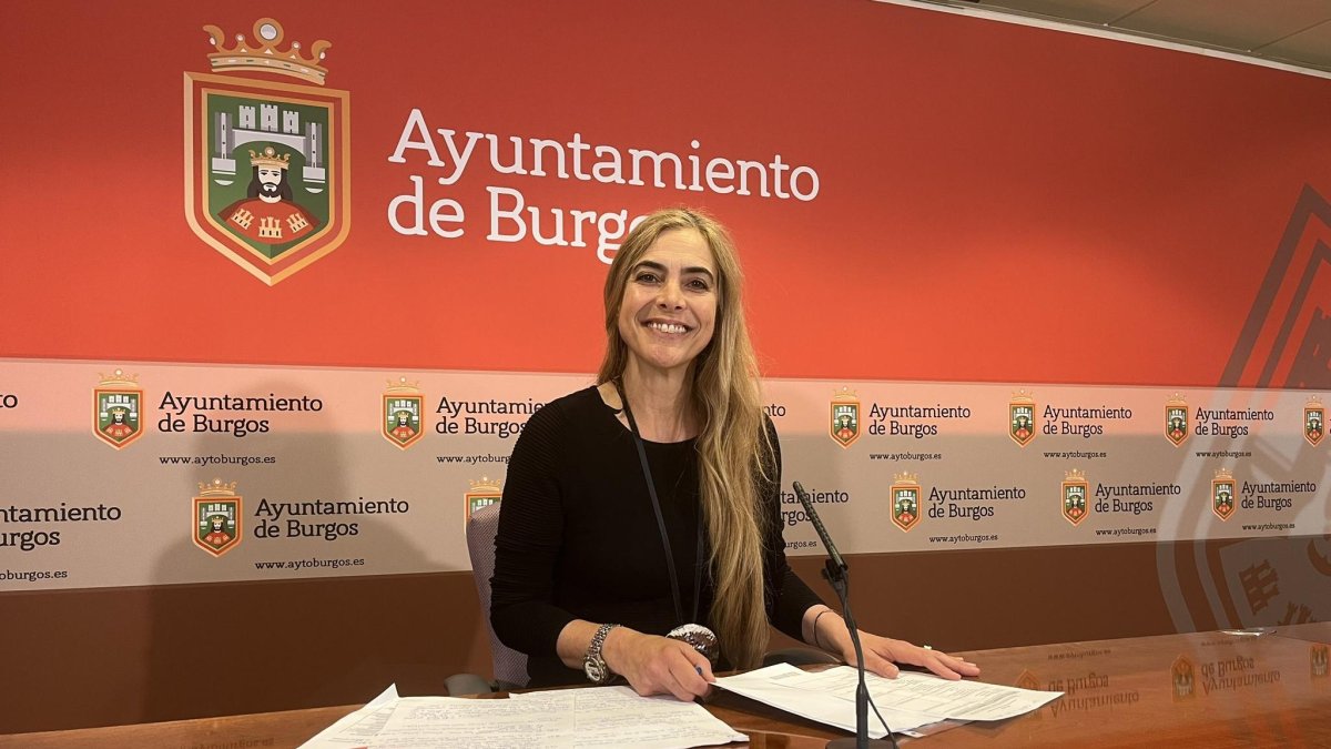 Carolina Álvarez, concejala de Festejos.