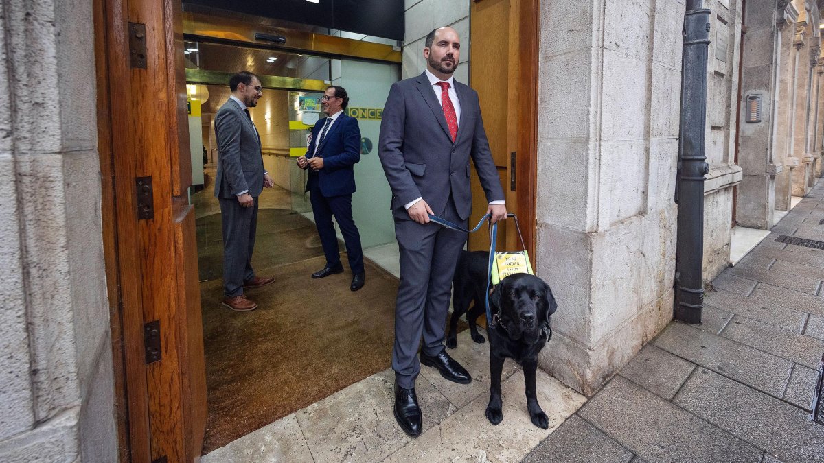 Rubén Martínez, nuevo director de la ONCE en Burgos.