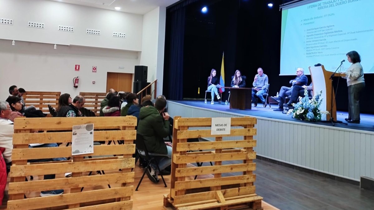 Imagen de la zona de debates