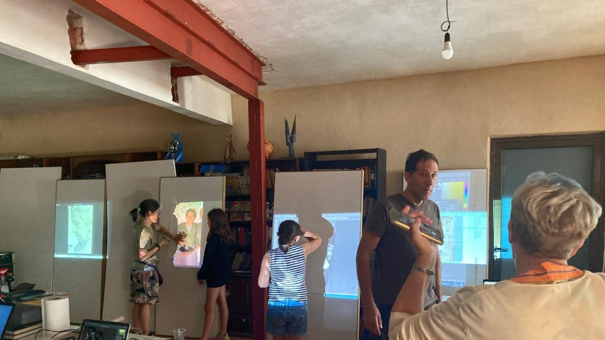 En el taller han participado los vecinos de Guzmán