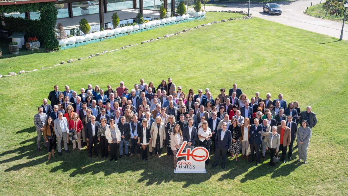 Imagen de los trabajadores homenajeados
