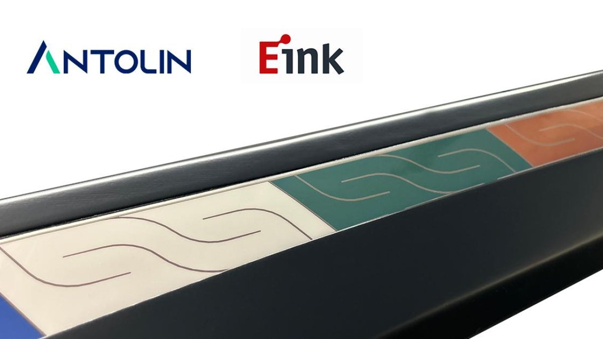 Antolin y E Ink se asocian para revolucionar el interior del automóvil con diseños dinámicos.