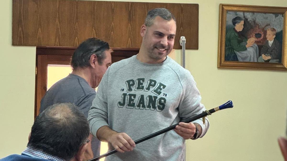 Imagen del nuevo alcalde de Castrillo de la Vega