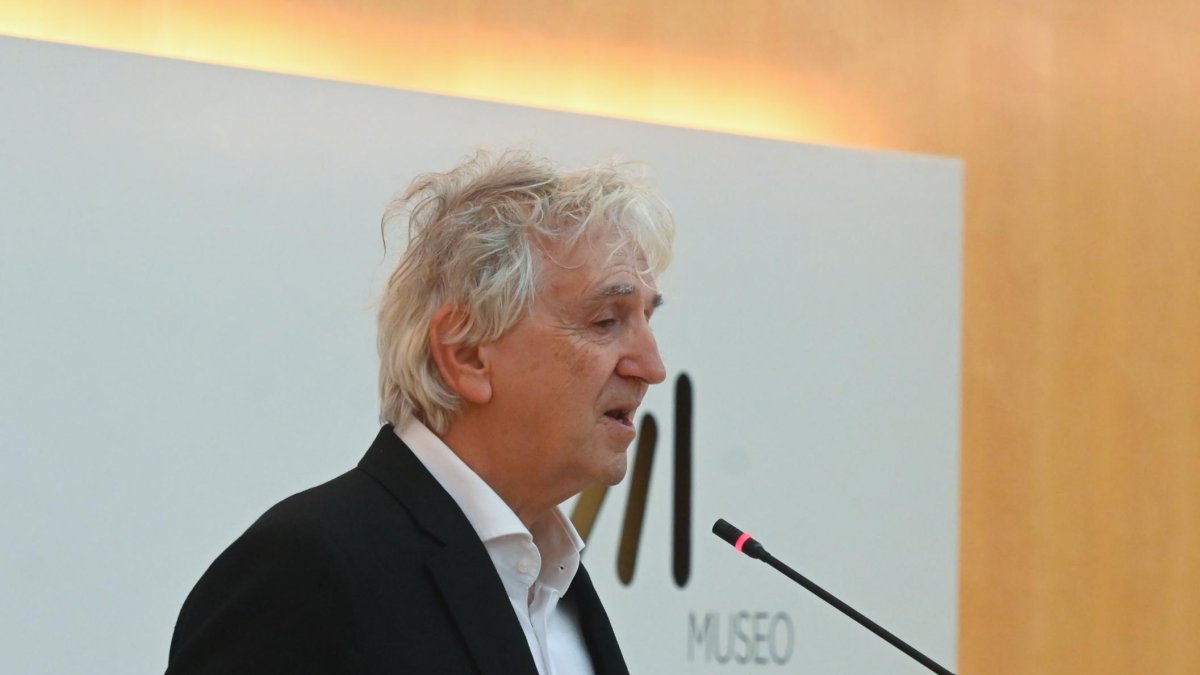 Juan Luis Arsuaga, en la presentación de la nueva programación del Museo de la Evolución Humana