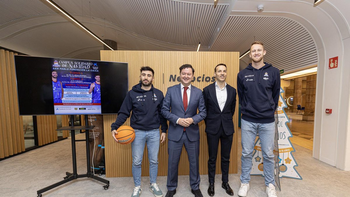 Presentación Campus Solidario de Navidad ‘San Pablo Fundación la Caixa’.