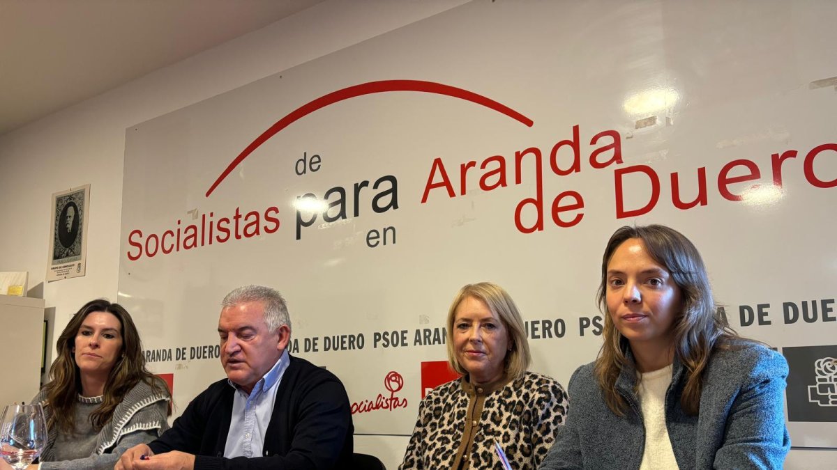 Laura Jorge, Ildefonso Sanz, Amparo Simón y Ana Lozano