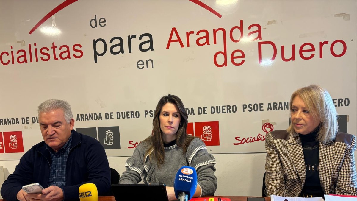 Ildefonso Sanz, Laura Jorge y Amparo Simón
