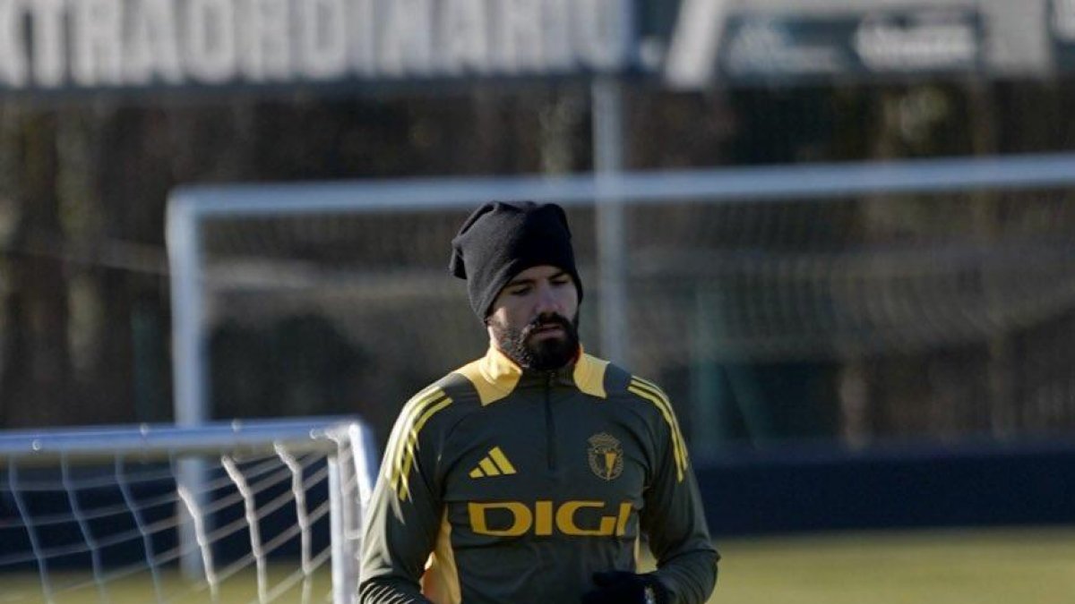 'Pipa' Ávila, durante un entrenamiento.