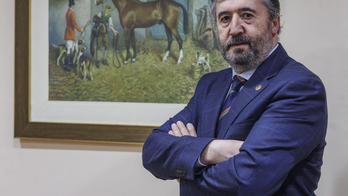 Tomás Fisac es el presidente del Colegio Oficial de Médicos de Burgos.