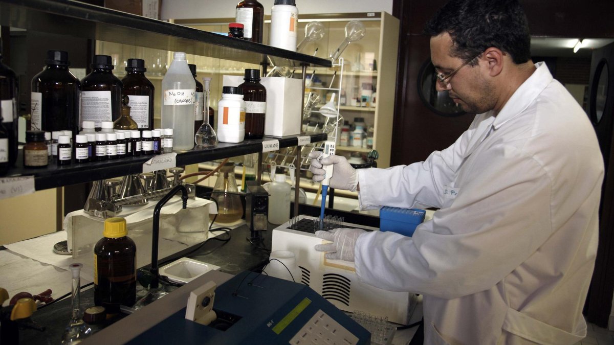 En la imagen, J.C. García, uno de los investigadores del centro.