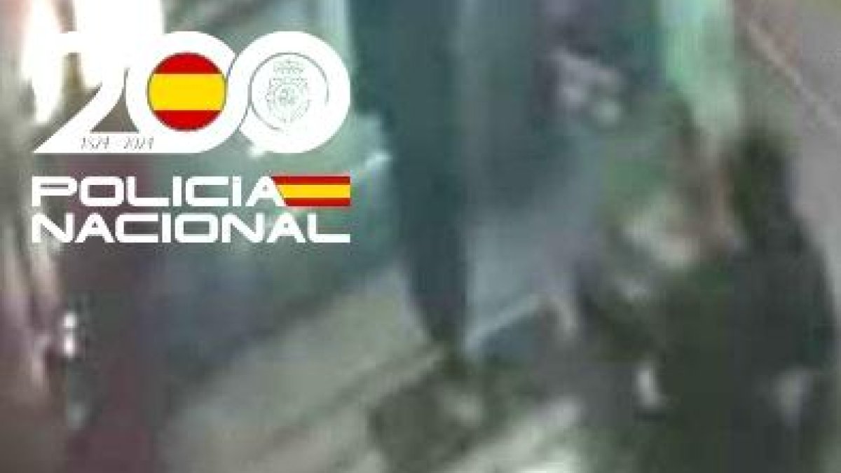 Imagen de los ladrones.