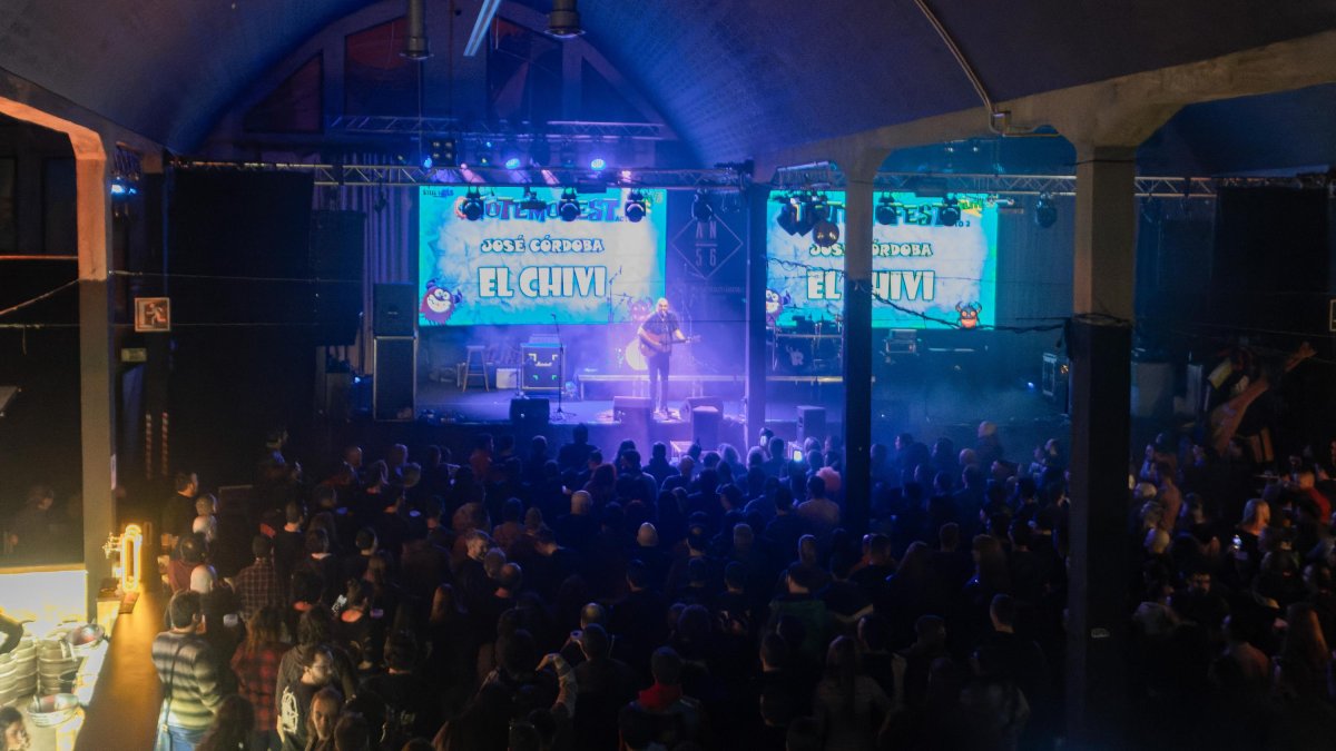 Imagen de archivo del llenazo del Notemofest organizado por Steel Souls el pasado mes de febrero.