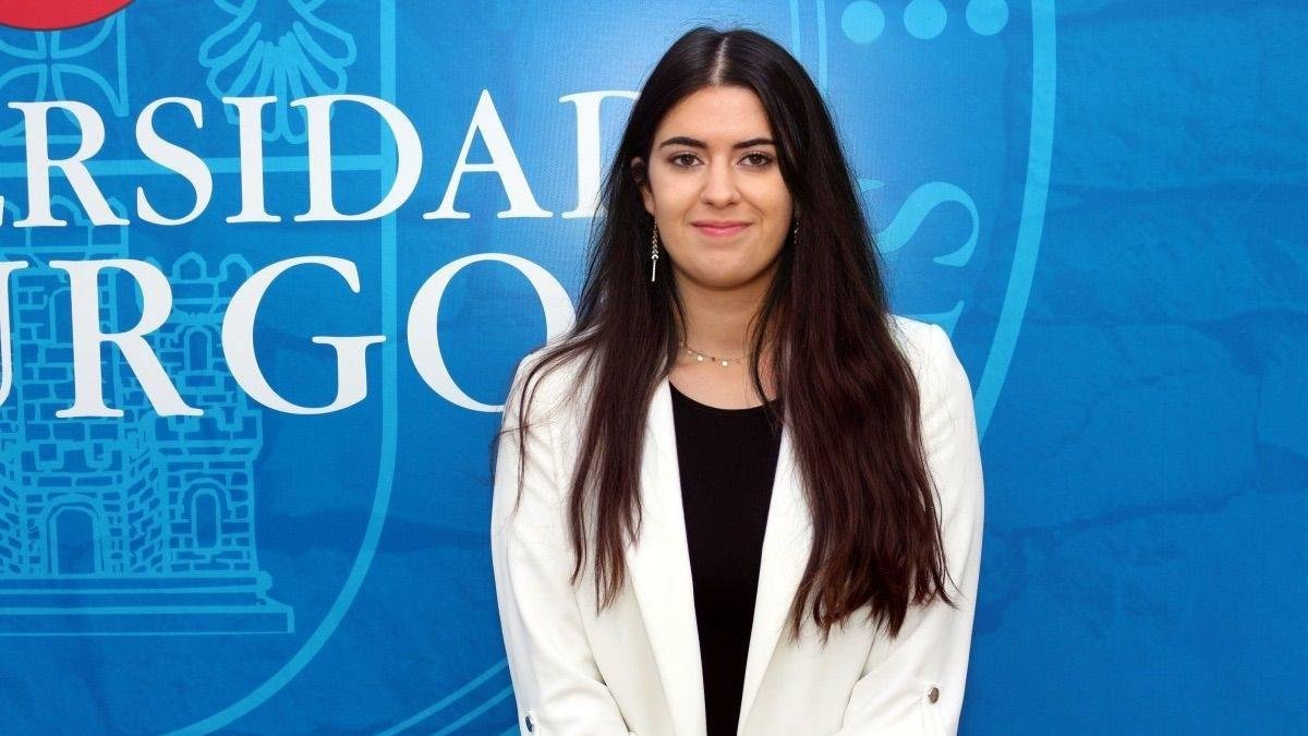 Cristina Martínez, alumna del Máster en Abogacía de la UBU.
