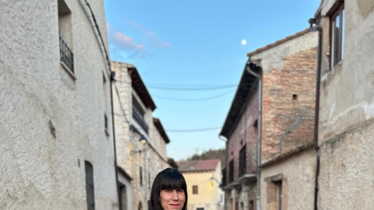 Pilar Casado posa en Sotillo de la Ribera