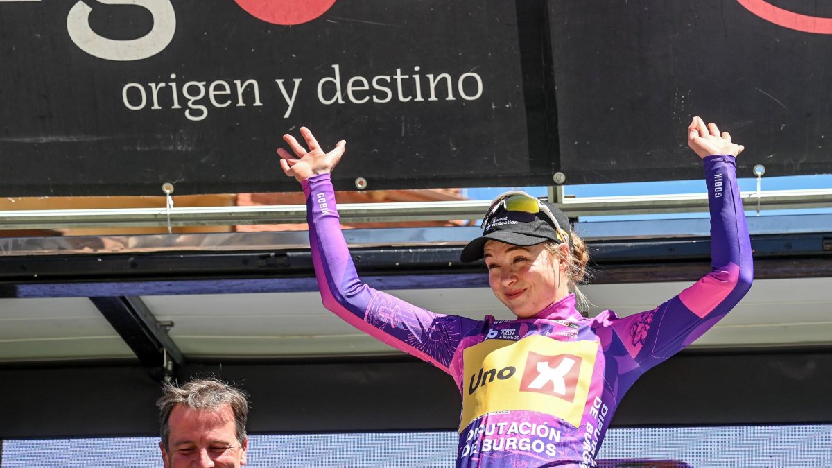 Primera victoria World Tour en la meta de Roa para la ciclista noruega Mie Ottestad.