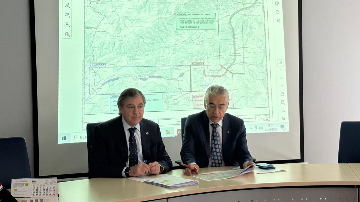 Imagen de la presentación de la inversión.