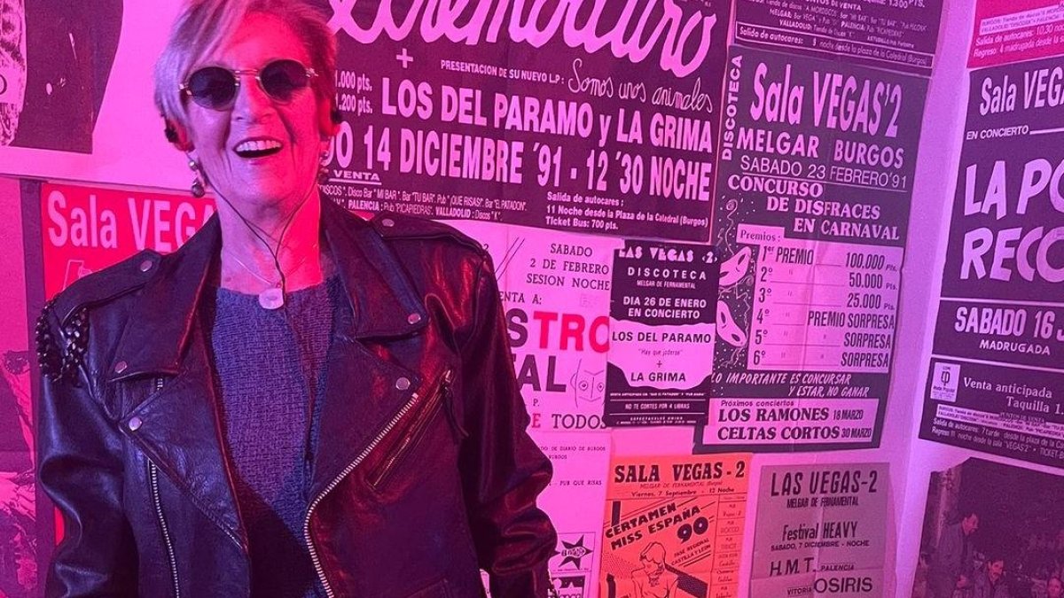 Imagen del documental 'Yo estuve en Las Vegas 2' con la actriz melgarense Loli Pérez.