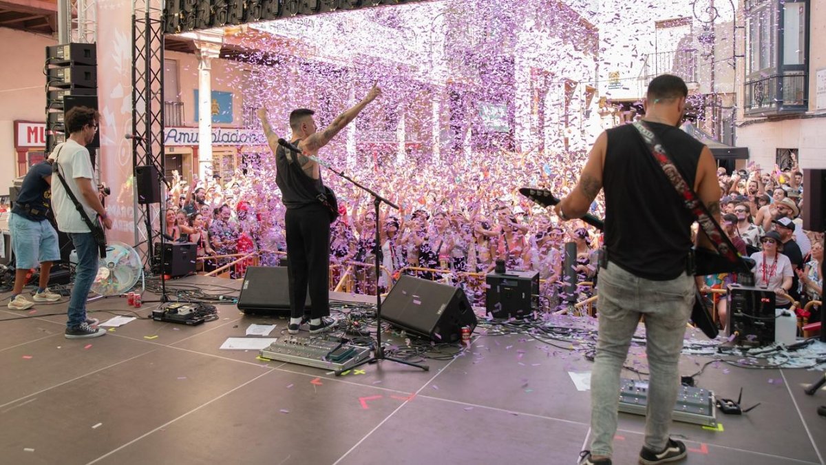 Imagen de una actuación en Sonorama.