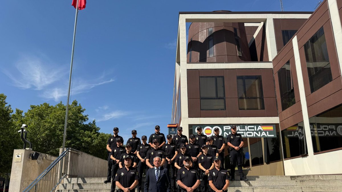 Los 17 policías en prácticas se repartirán por Burgos, Aranda y Miranda.