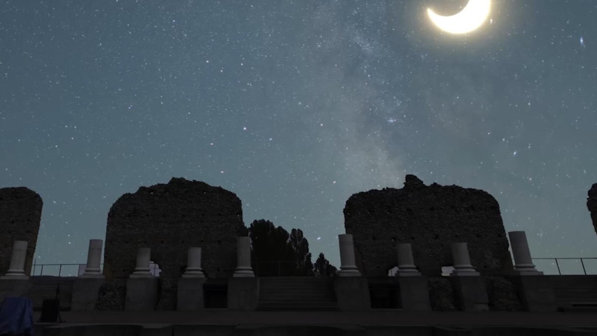 Clip del vídeo promocional creado por Sodebur para el evento astronómico.