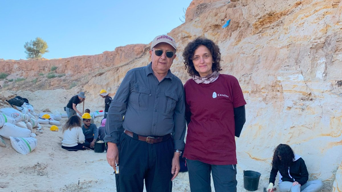 Mohamed Sahnouni y Pilar Fernández Colón.