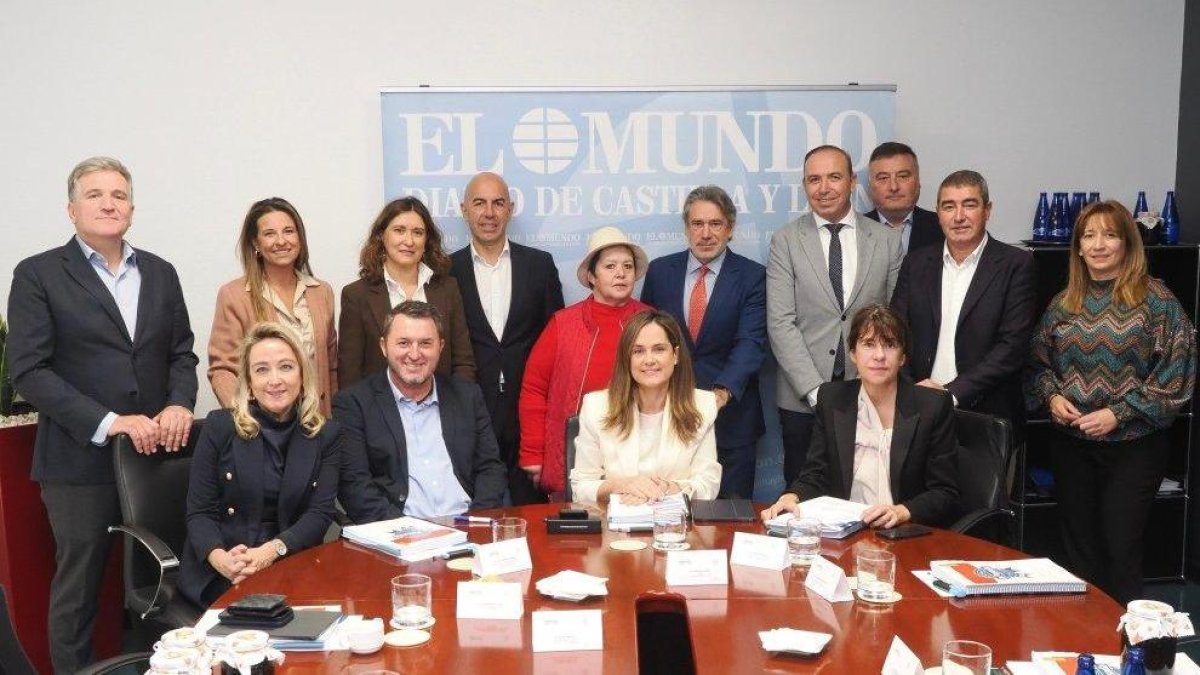 Reunión del jurado de los Premios La Posada de El Mundo de Castilla y León 2025.