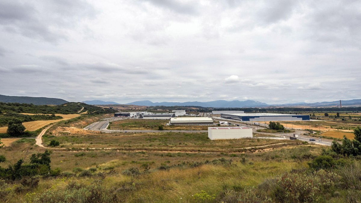 Imagen del polígono de Ircio, en Miranda de Ebro.