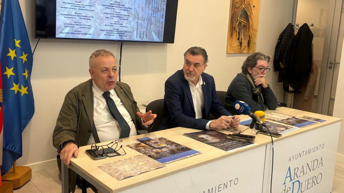 René Jesús Payo junto a José Antonio Fuertes en una foto de archivo