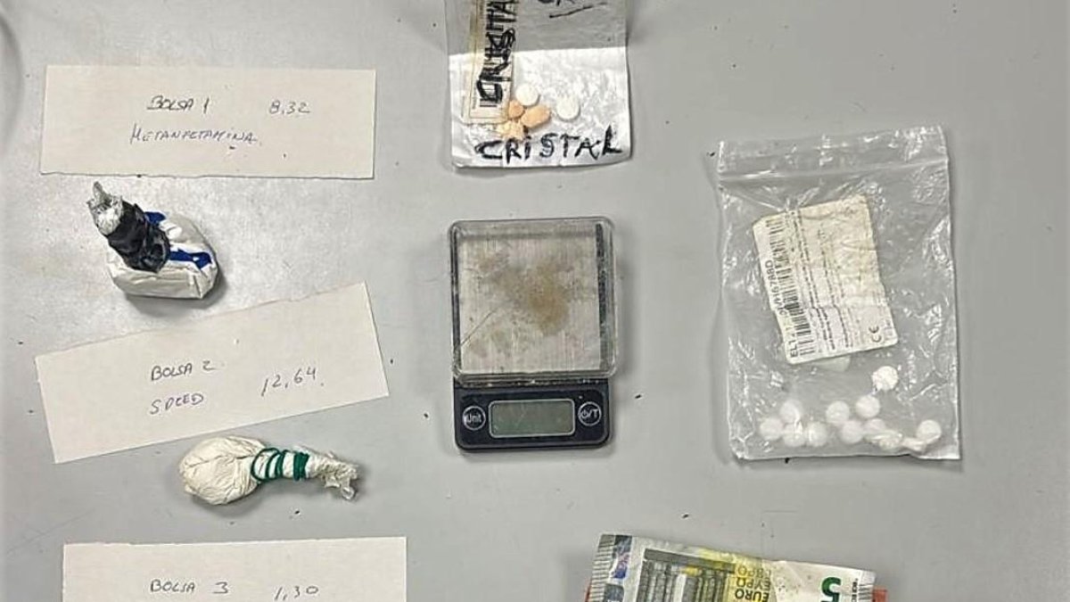 Drogas decomisadas por la Guardia Civil en Valle de Mena.