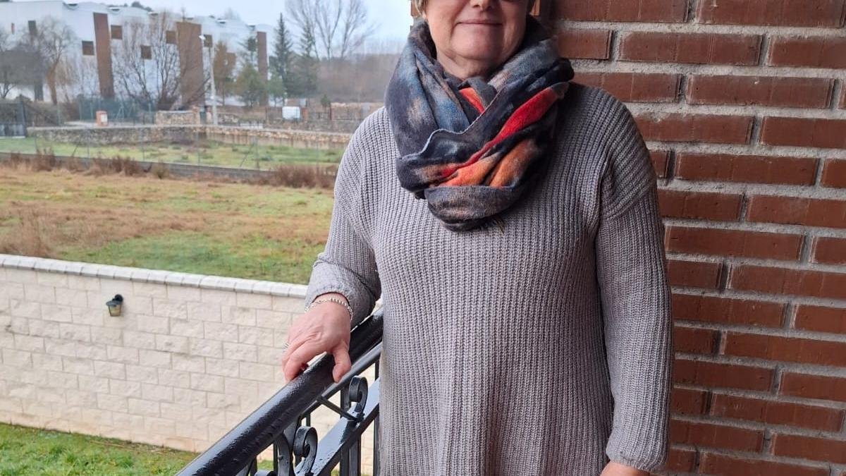 María Teresa Mate es la alcaldesa de Arauzo de Miel desde 2019