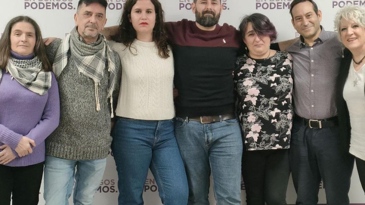 Candidatura de Podemos para la provincia de Burgos en las próximas elecciones